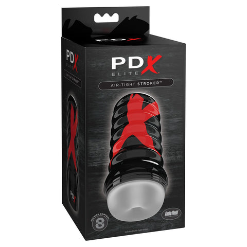 PDX Elite Air-Tight Stroker - Frosted - Clear Stroker - Image 1