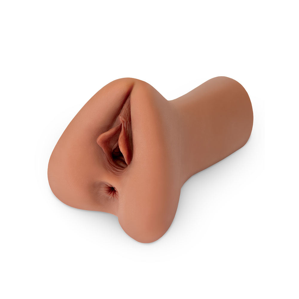 PDX Plus Pick Your Pleasure Stroker XL - Brown Vagina Stroker
