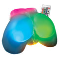 PDX Elite Go-Go Booty LED Mega Masturbator - Clear with LED Doggy-Style Masturbator