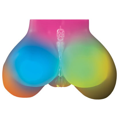 PDX Elite Go Booty LED Mega Masturbator - Clear LED Doggy-Style