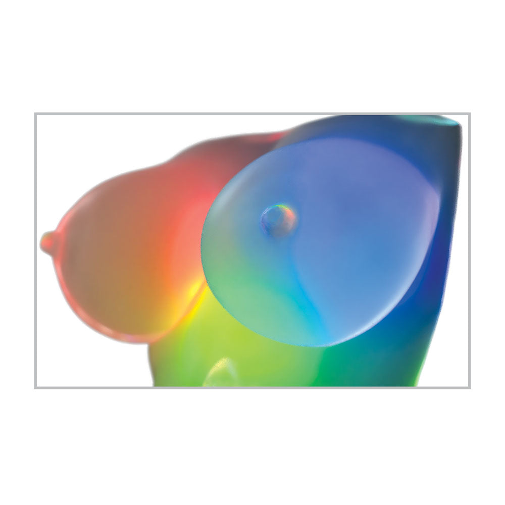 PDX Elite Go Bator LED Mega Masturbator - Clear LED