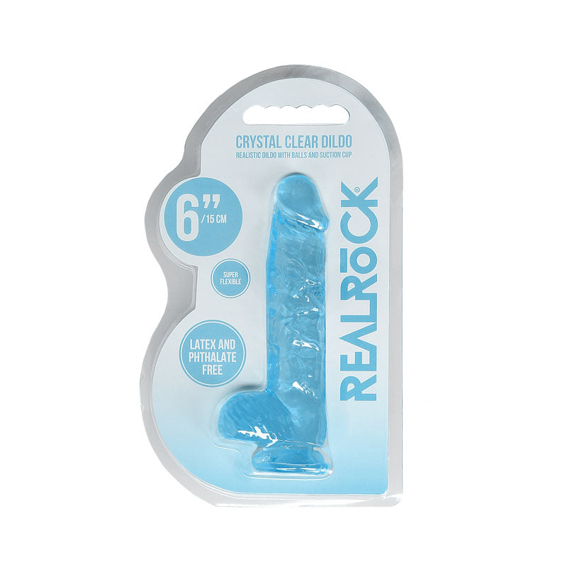 REALROCK 6'' Realistic Dildo With Balls 15.2 cm Dong