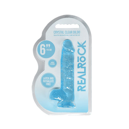 REALROCK 6'' Realistic Dildo With Balls 15.2 cm Dong