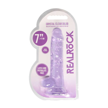 REALROCK 7'' Realistic Dildo With Balls 17.8 cm Dong