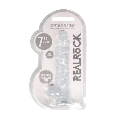 REALROCK 7'' Realistic Dildo With Balls 17.8 cm Dong
