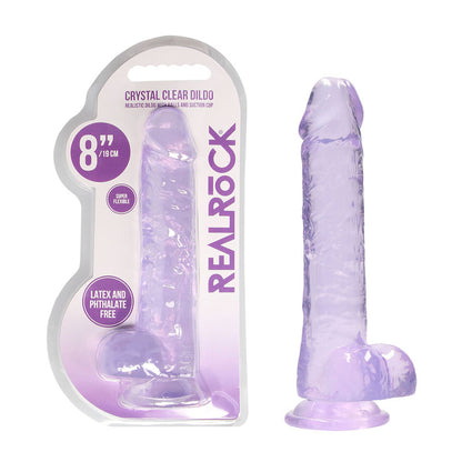 REALROCK 8'' Realistic Dildo With Balls 20.3 cm Dong
