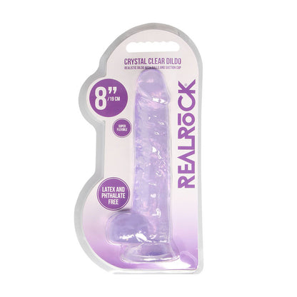REALROCK 8'' Realistic Dildo With Balls 20.3 cm Dong