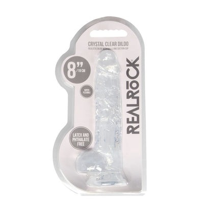 REALROCK 8'' Realistic Dildo With Balls 20.3 cm Dong