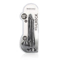 REALROCK 10'' Realistic Dong with Balls - Black - Black 25.4 cm Dong