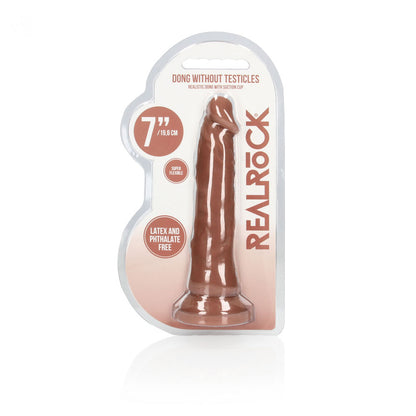 REALROCK 7'' Realistic Dildo - Tan 17.8 cm Dong
