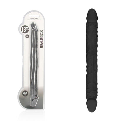 REALROCK 18'' Double Dildo 46 cm Double Dong - Black