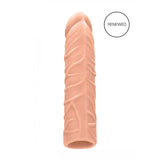 REALROCK 7'' Penis Extender - Flesh 17.8 cm Penis Extension Sleeve - Image 2