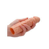 REALROCK 7'' Penis Extender - Flesh 17.8 cm Penis Extension Sleeve - Image 3