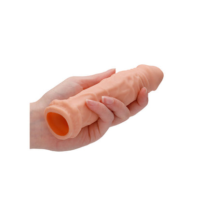 REALROCK 6'' Realistic Penis Sleeve 15.2 cm Penis Extension Sleeve