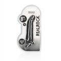 REALROCK 8'' Realistic Penis Extender with Rings - Black - Black 20.3 cm Penis Extension Sleeve