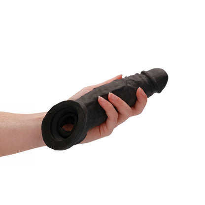 REALROCK 9'' Realistic Penis Extender with Rings 22.9 cm Penis Extension Sleeve