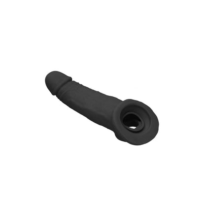 REALROCK 9'' Realistic Penis Extender with Rings 22.9 cm Penis Extension Sleeve