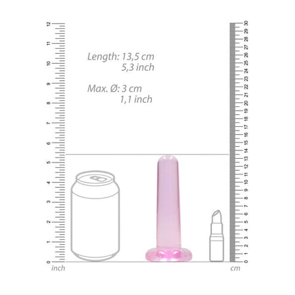 REALROCK Non Realistic Dildo With Suction Cup - 13.5 cm 13.5 cm Dong
