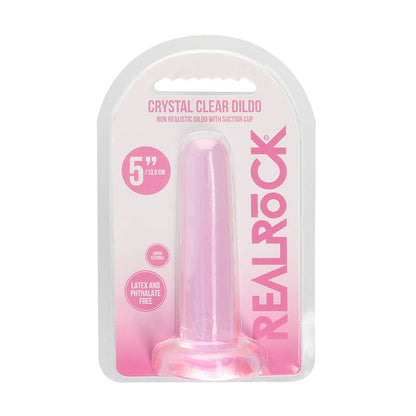 REALROCK Non Realistic Dildo With Suction Cup - 13.5 cm 13.5 cm Dong