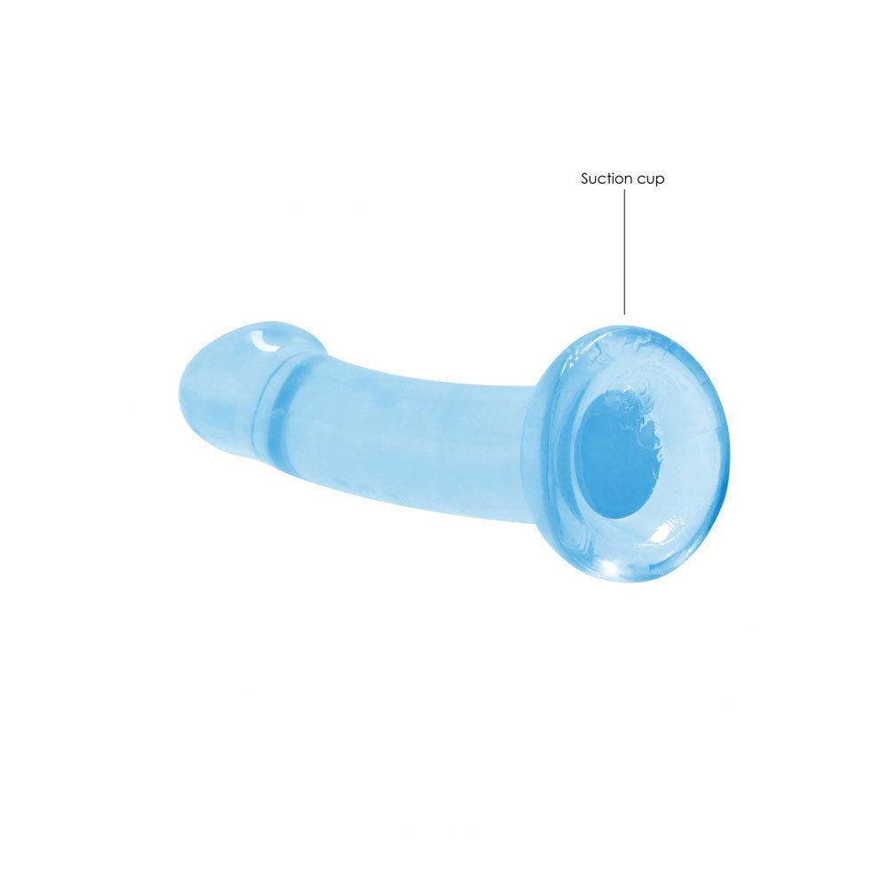 REALROCK Non Realistic Dildo With Suction Cup - 17 cm 17 cm Dong