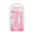 REALROCK Non Realistic Dildo With Suction Cup - 17 cm - Pink 17 cm Dong