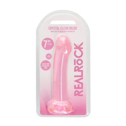 REALROCK Non Realistic Dildo With Suction Cup - 17 cm 17 cm Dong