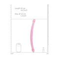 REALROCK Non Realistic Double Dong 17'' - Pink 42 cm Double Dong