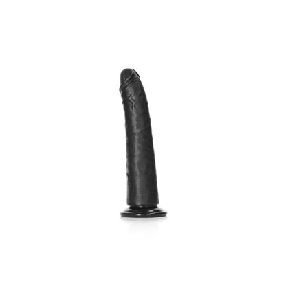 REALROCK Realistic Slim Dildo with Suction Cup - 18cm 18 cm (7'') Dong