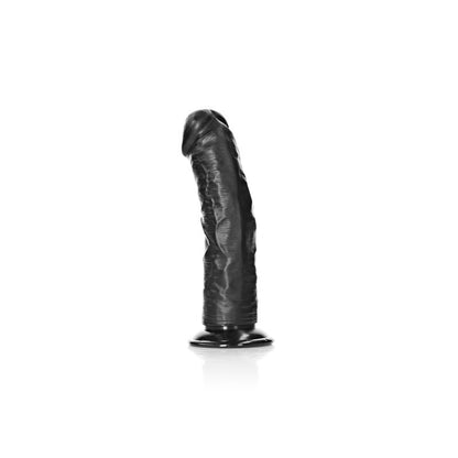 REALROCK Realistic Regular Curved Dildo with Suction Cup - 15.5 cm 15.5 cm (6'') Dong