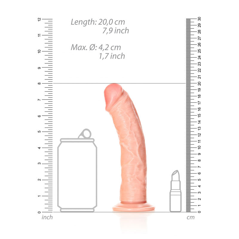 REALROCK Realistic Regular Curved Dildo