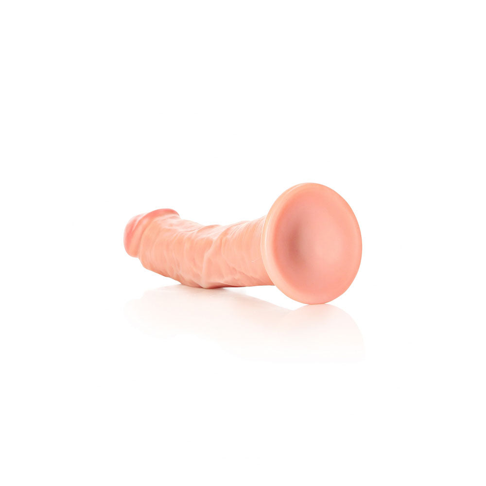 REALROCK Realistic Regular Curved Dildo with Suction Cup - 20 cm 20 cm (8'') Dong