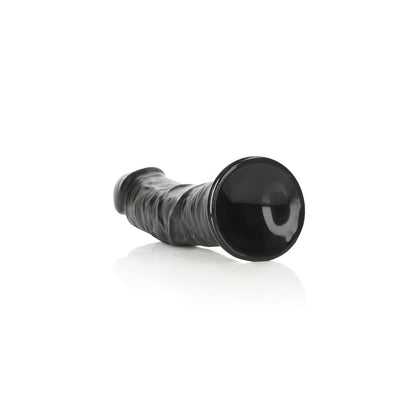 REALROCK Realistic Regular Curved Dildo with Suction Cup - 23 cm 23 cm (9'') Dong