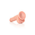REALROCK Straight Realistic Dildo with Balls - 20.5 cm - Flesh 20.5 cm (8'') Dong