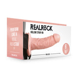 REALROCK Hollow Strapon - 15.5 cm Flesh - Flesh 15.5 cm Hollow Strap-On - Image 1