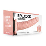REALROCK Hollow Strap-on - 20.5 cm Flesh - Flesh 20.5 cm Hollow Strap-On - Image 1