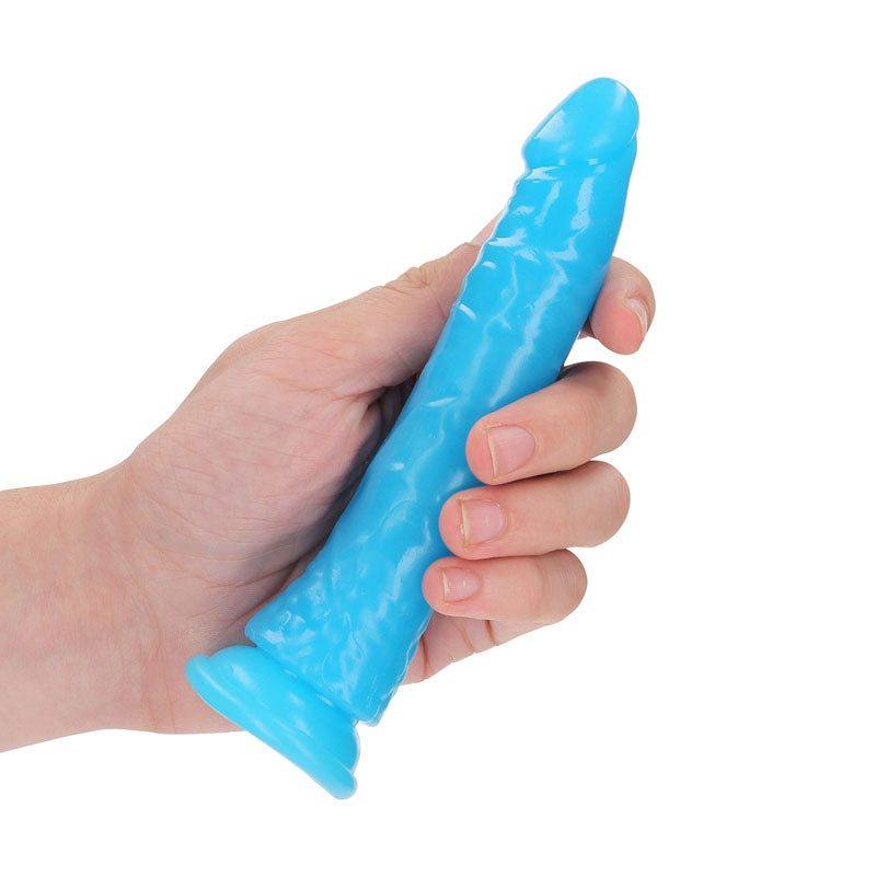 REALROCK Slim Glow in the Dark Neon - Blue - Glow in Dark Blue (6'')