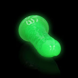 REALROCK 18 cm Slim Glow in the Dark Neon - Green - Glow in Dark Green 18 cm (7'') Dong - Image 4