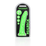 REALROCK 18 cm Slim Glow in the Dark Neon - Green - Glow in Dark Green 18 cm (7'') Dong - Image 9