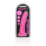 REALROCK 18 cm Slim Glow in the Dark Neon - Pink - Glow in Dark Pink 18 cm (7'') Dong - Image 9