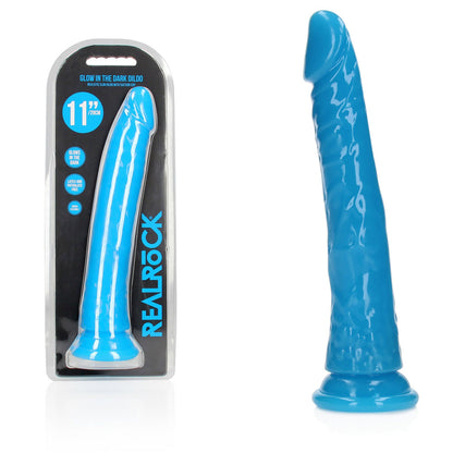 REALROCK Slim Glow in the Dark Neon - Blue - Glow in Dark Blue (11'')
