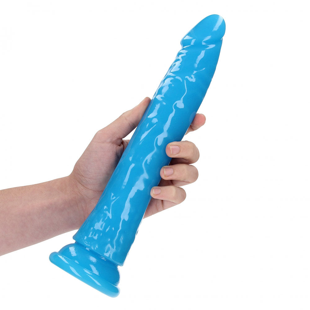 REALROCK Slim Glow in the Dark Neon - Blue - Glow in Dark Blue (11'')