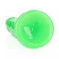 REALROCK 29 cm Slim Glow in the Dark Neon - Green - Glow in Dark Green 29 cm (11'') Dong