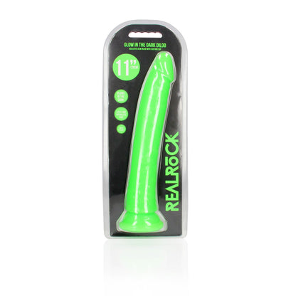 REALROCK Slim Glow in the Dark Neon - Glow in Dark (11'') Dong