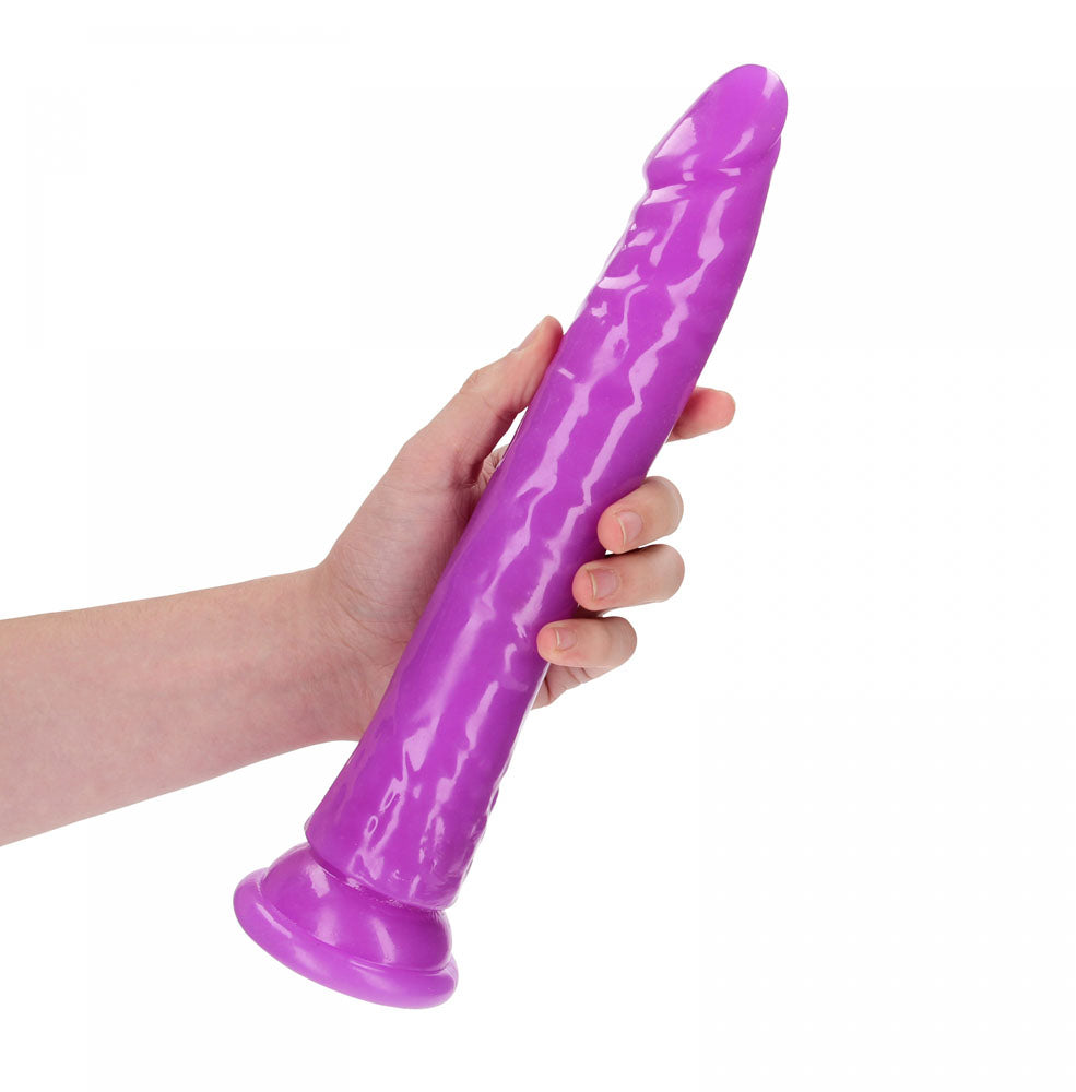 REALROCK Slim Glow in the Dark Neon - Glow in Dark (11'') Dong