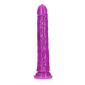 REALROCK 29 cm Slim Glow in the Dark Neon - Purple - Glow in Dark Purple 29 cm (11'') Dong