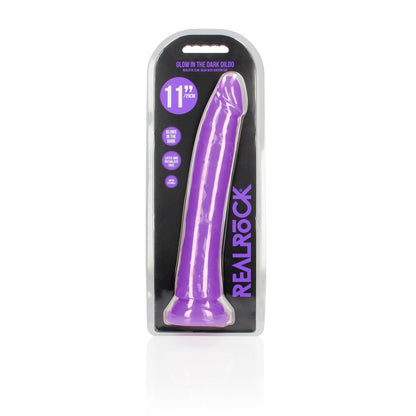 REALROCK Slim Glow in the Dark Neon - Glow in Dark (11'') Dong