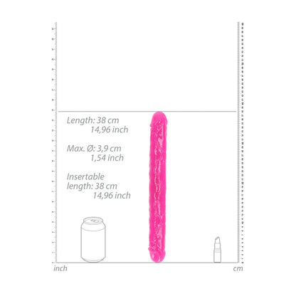 REALROCK 38 cm Double Dong Glow 38 cm (15'') Double Dong