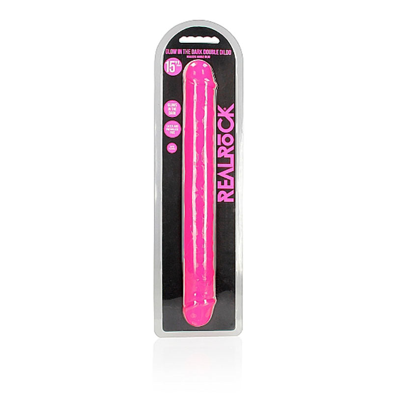 REALROCK 38 cm Double Dong Glow 38 cm (15'') Double Dong
