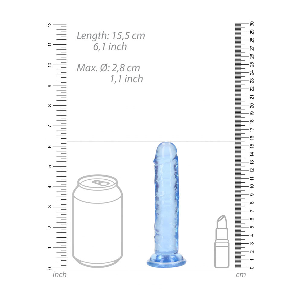 REALROCK 15.5 cm Straight Dildo 15.5 cm (6'') Dong