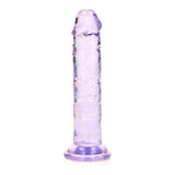 REALROCK 15.5 cm Straight Dildo - Purple - Purple 15.5 cm (6'') Dong - Image 3